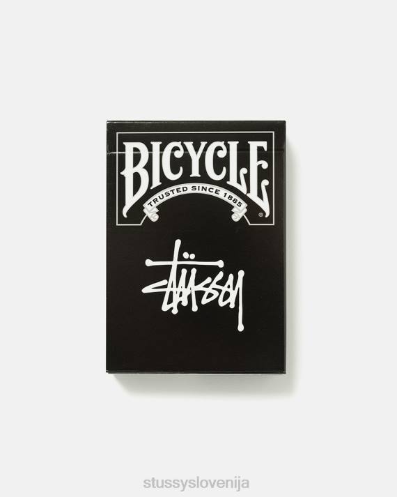STUSSY 8XB0414 Črna drugi uniseks igranje kart