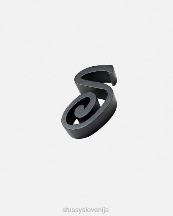 STUSSY 8XB0427 Črna drugi uniseks odpirač za steklenice swirly s