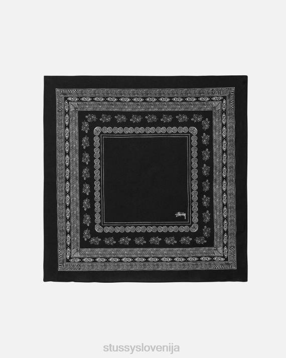 STUSSY 8XB0436 Črna drugi uniseks bandana