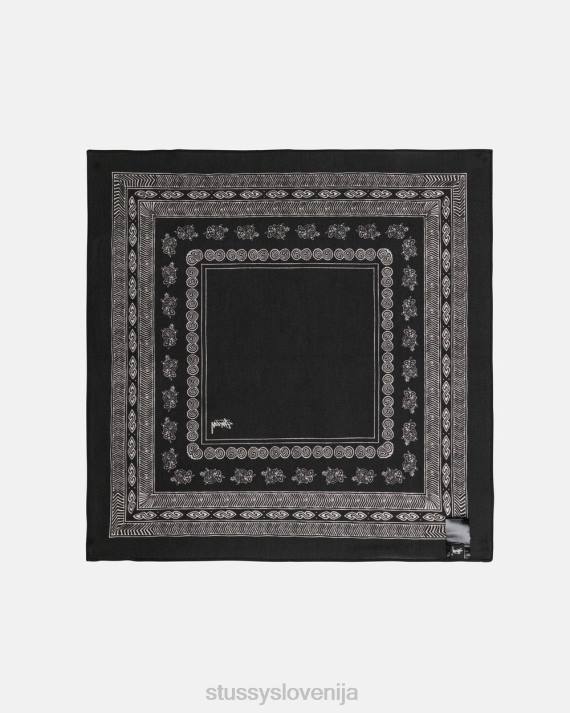 STUSSY 8XB0436 Črna drugi uniseks bandana