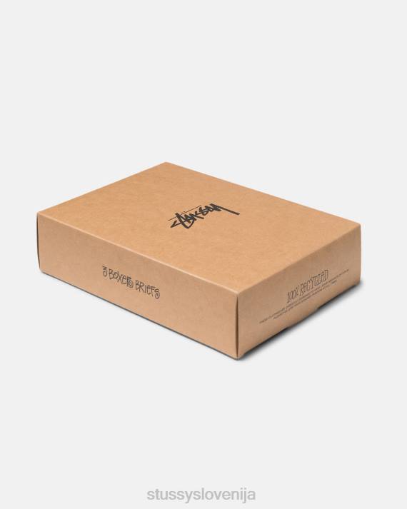 STUSSY 8XB0448 bela drugi uniseks boksarice - 3 kom