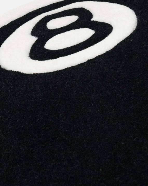 STUSSY 8XB0470 Črna drugi uniseks 8 - kroglična preproga