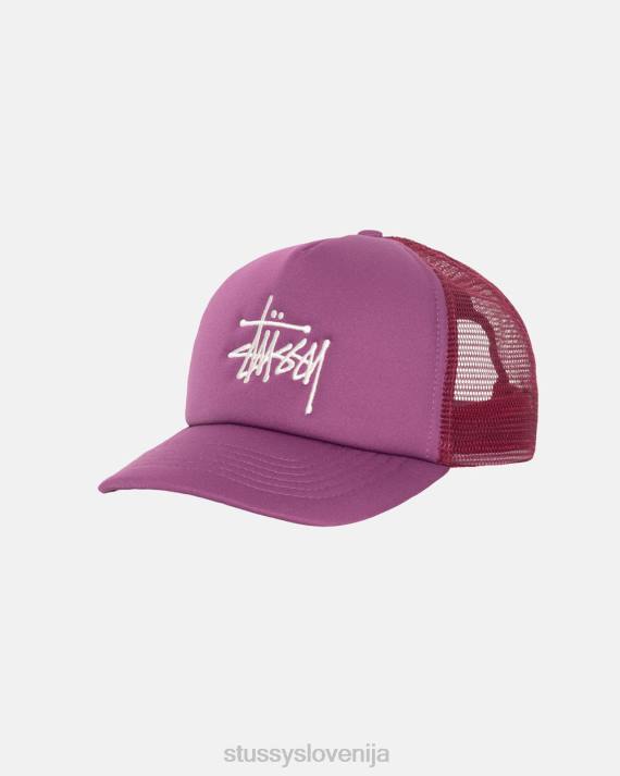 STUSSY 8XB0374 sliva pokrivala uniseks velika osnovna tovornjaška kapa