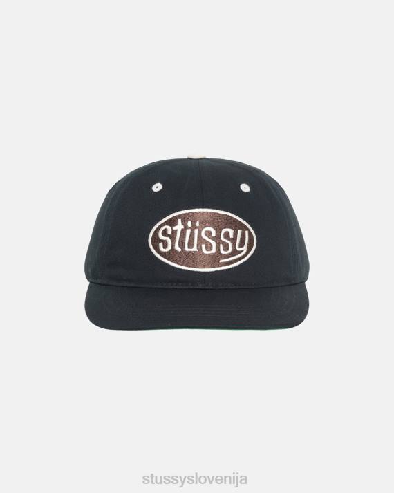 STUSSY 8XB0378 Črna pokrivala uniseks pitstop low pro cap