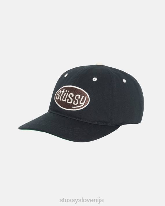 STUSSY 8XB0378 Črna pokrivala uniseks pitstop low pro cap
