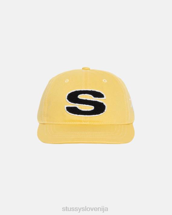 STUSSY 8XB0382 gorčica pokrivala uniseks ženiljska kapa z nizko pro