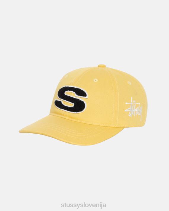 STUSSY 8XB0382 gorčica pokrivala uniseks ženiljska kapa z nizko pro