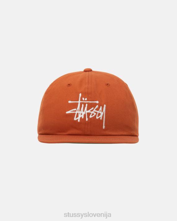 STUSSY 8XB0404 temno oranžna pokrivala uniseks osnovna kapa s trakom