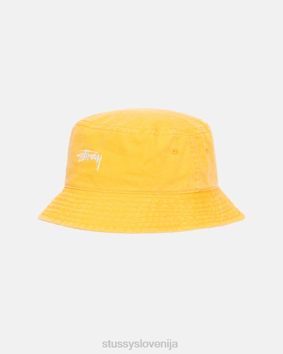STUSSY 8XB0490 zlato pokrivala uniseks klobuk iz prane zaloge