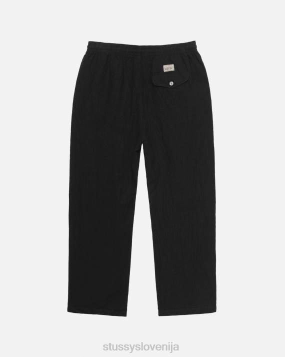 STUSSY 8XB0304 prebarvano črno perilo hlače uniseks naše znižane hlače legacy work shop
