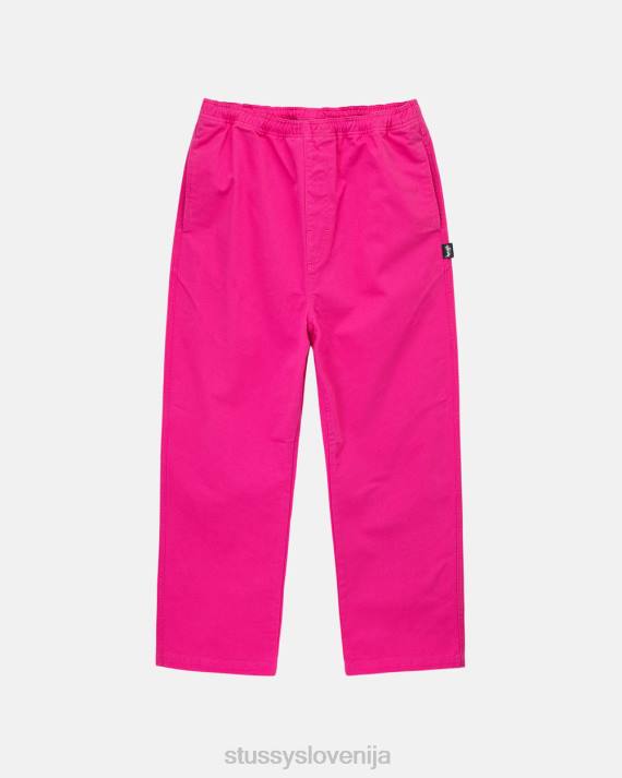 STUSSY 8XB0321 vroče roza hlače uniseks brušene hlače za plažo