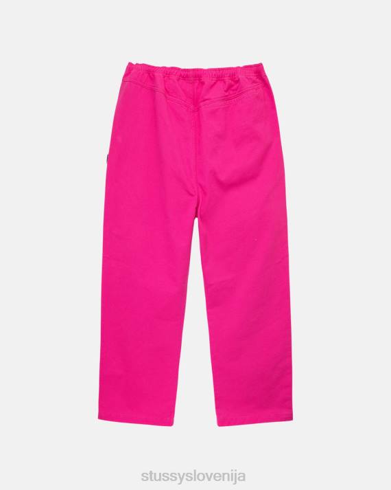 STUSSY 8XB0321 vroče roza hlače uniseks brušene hlače za plažo