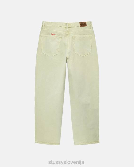 STUSSY 8XB0325 krema hlače uniseks dvojno obarvane velike kavbojke
