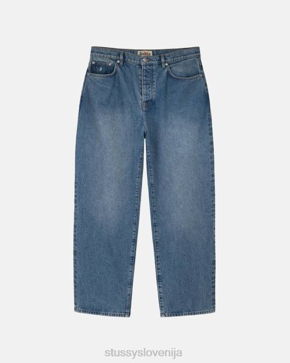 STUSSY 8XB0326 sprano modra hlače uniseks denim big ol' jean