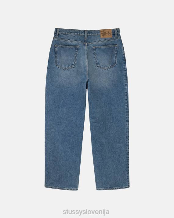 STUSSY 8XB0326 sprano modra hlače uniseks denim big ol' jean