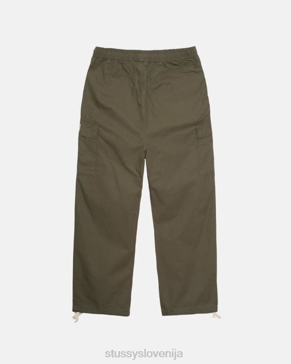 STUSSY 8XB0337 olivno hlače uniseks ripstop cargo hlače za plažo