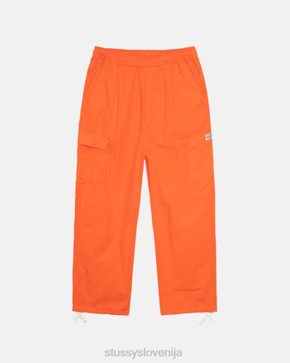 STUSSY 8XB0338 oranžna hlače uniseks ripstop cargo hlače za plažo