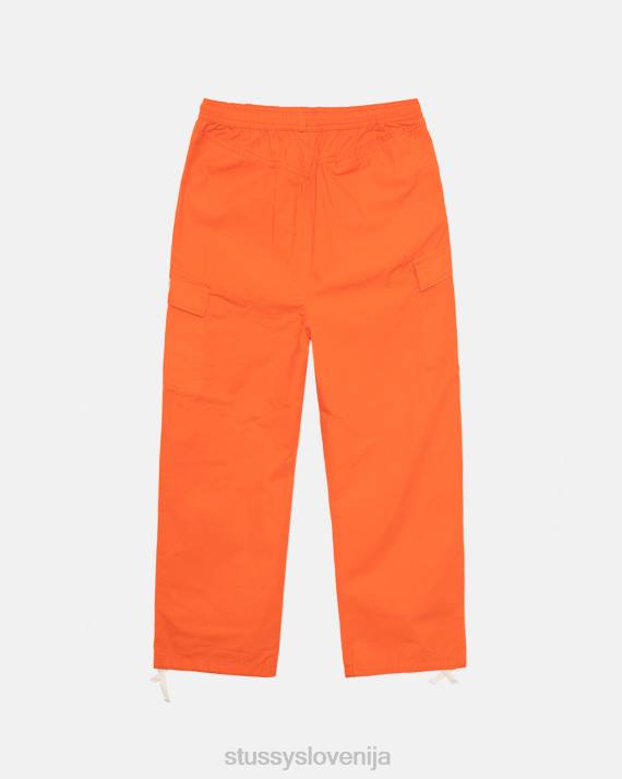 STUSSY 8XB0338 oranžna hlače uniseks ripstop cargo hlače za plažo