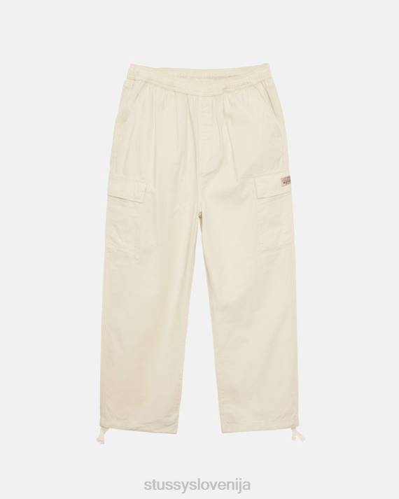 STUSSY 8XB0340 krema hlače uniseks ripstop cargo hlače za plažo