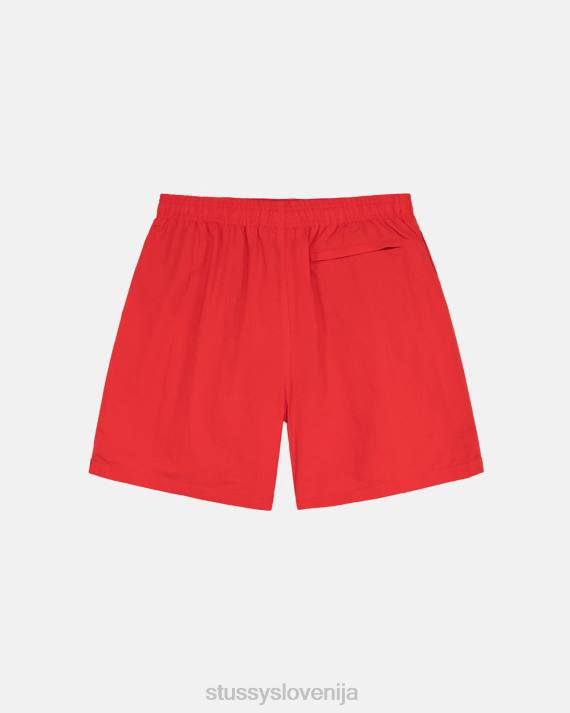 STUSSY 8XB0115 brite rdeče kratke hlače uniseks zaloga vode kratka