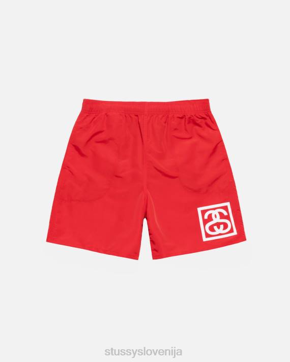 STUSSY 8XB0124 rdeča kratke hlače uniseks ss - kratka povezava