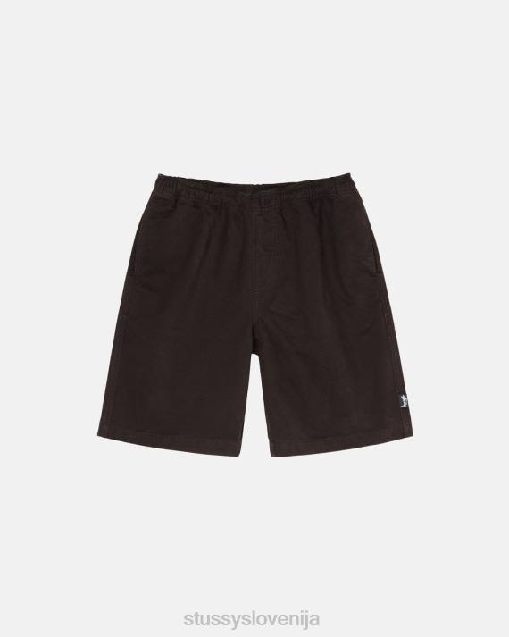 STUSSY 8XB0283 espresso kratke hlače uniseks brušena plaža kratka
