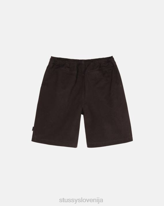 STUSSY 8XB0283 espresso kratke hlače uniseks brušena plaža kratka