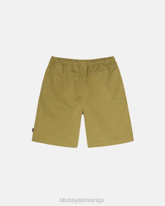 STUSSY 8XB0285 svetlo olivno kratke hlače uniseks brušena plaža kratka