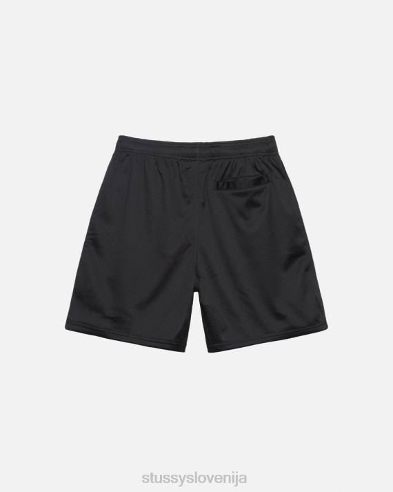 STUSSY 8XB0293 Črna kratke hlače uniseks surfman mreža kratka