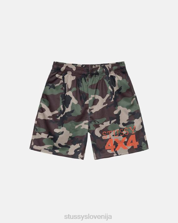 STUSSY 8XB0302 camo kratke hlače uniseks 4x4 mrežasta kratka