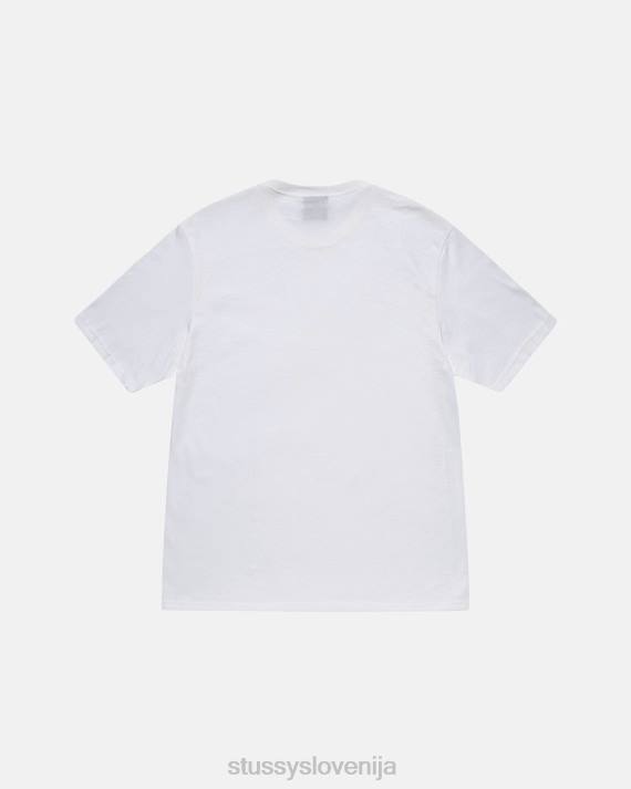 STUSSY 8XB010 bela majice uniseks stock box tee