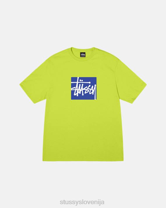 STUSSY 8XB011 ključno apno majice uniseks stock box tee