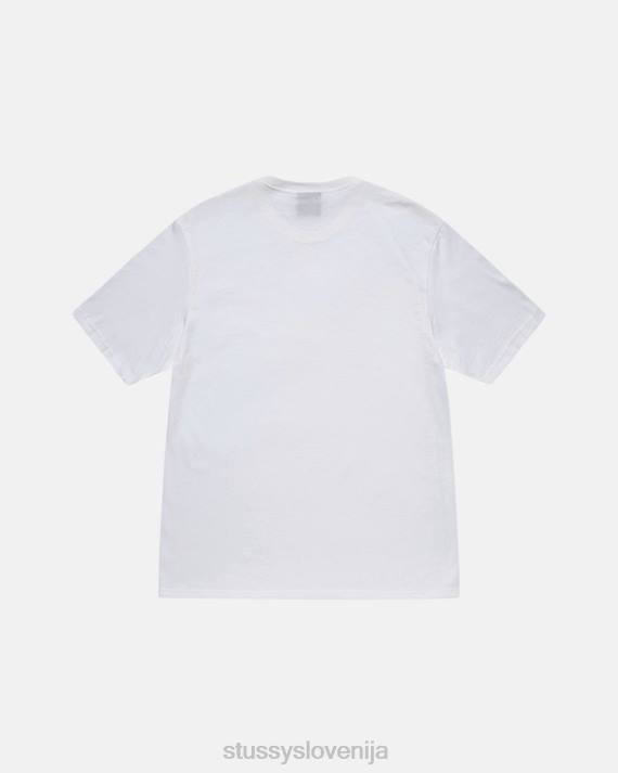 STUSSY 8XB017 bela majice uniseks majica s pikapolonico