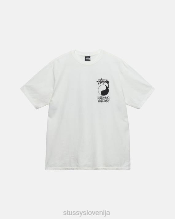 STUSSY 8XB025 naravno majice uniseks naša stara majica s pigmentom obarvana z okvirjem