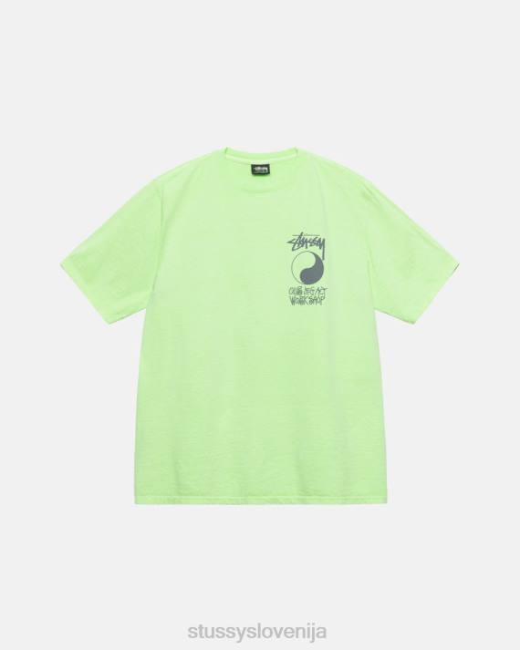 STUSSY 8XB026 raj majice uniseks naša stara majica s pigmentom obarvana z okvirjem