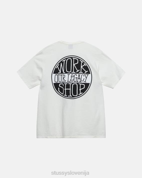 STUSSY 8XB028 naravno majice uniseks naša stara majica s pikčastim pigmentom