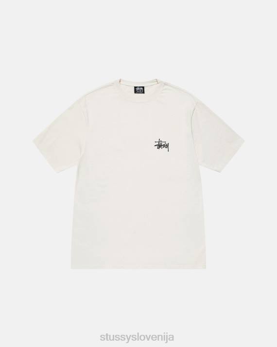 STUSSY 8XB031 naravno majice uniseks majica z osnovnim pigmentom
