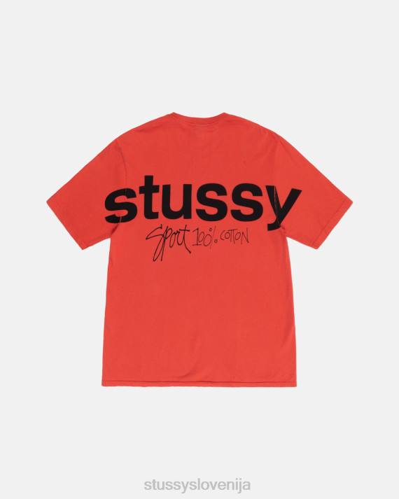 STUSSY 8XB036 paradižnik majice uniseks športna majica s 100 % pigmentom