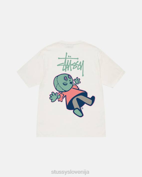 STUSSY 8XB038 naravno majice uniseks Dollie pigmentno obarvana majica