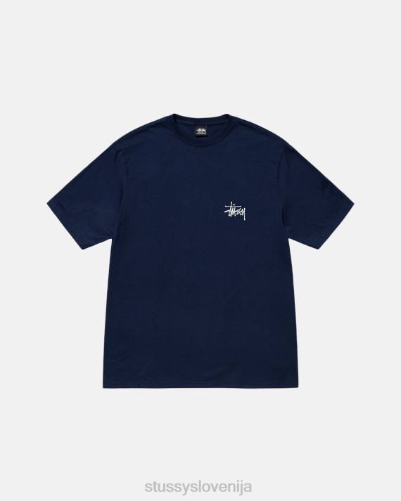 STUSSY 8XB03 mornarica majice uniseks osnovna majica