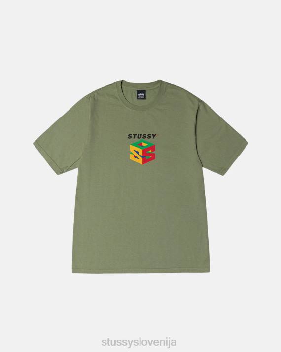 STUSSY 8XB043 artičoke majice uniseks s64 pigmentno obarvana majica