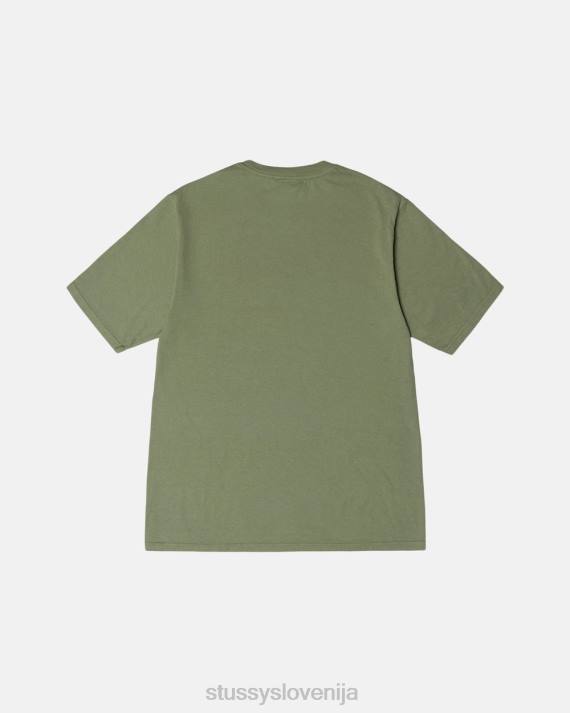 STUSSY 8XB043 artičoke majice uniseks s64 pigmentno obarvana majica