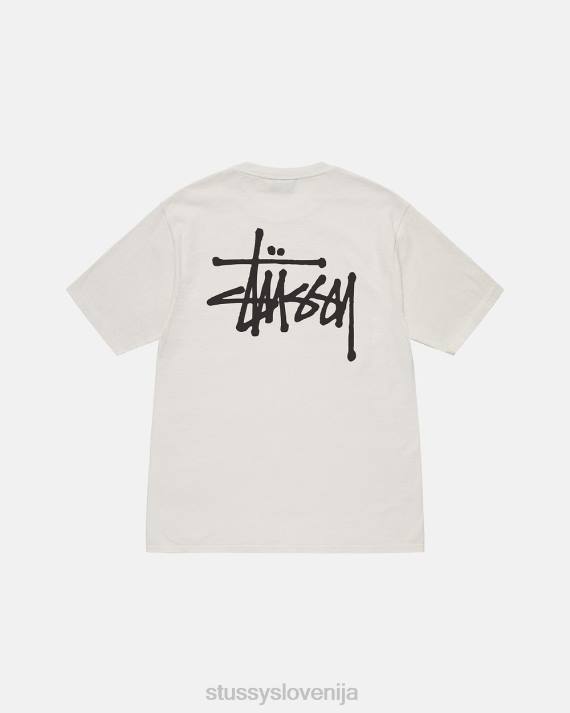 STUSSY 8XB0498 naravno majice uniseks majica z osnovnim pigmentom