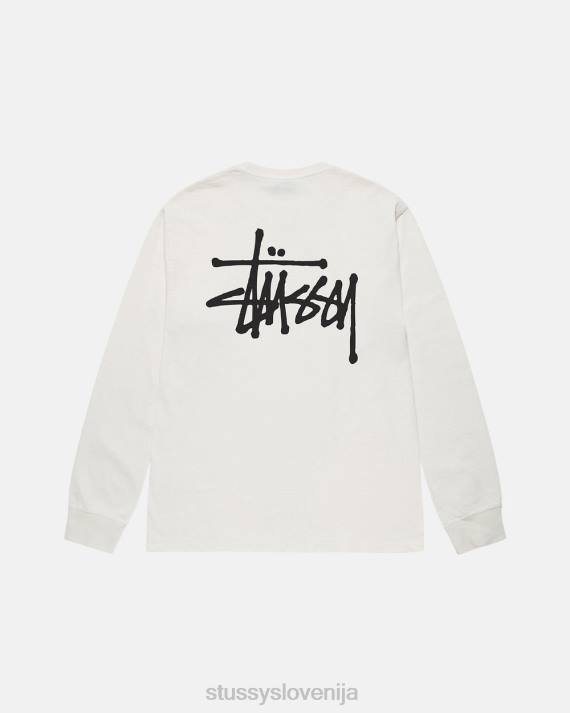 STUSSY 8XB063 naravno majice uniseks osnovni pigment barvana majica