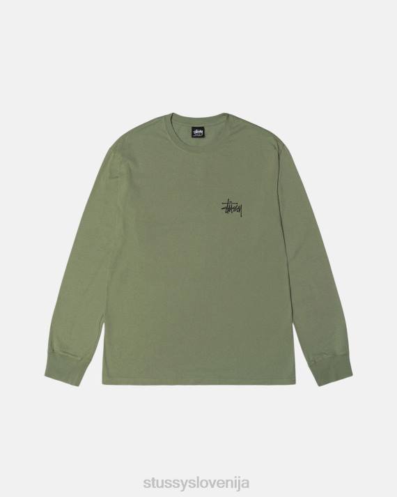 STUSSY 8XB064 artičoke majice uniseks osnovni pigment barvana majica