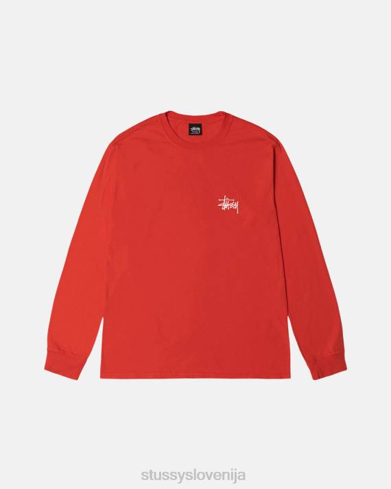 STUSSY 8XB065 paradižnik majice uniseks osnovni pigment barvana majica
