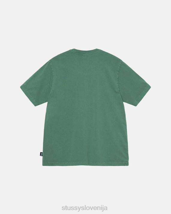 STUSSY 8XB071 bor majice uniseks težka pigmentno obarvana ekipa