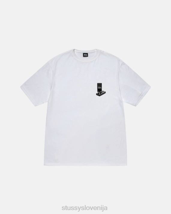 STUSSY 8XB07 bela majice uniseks domine majica