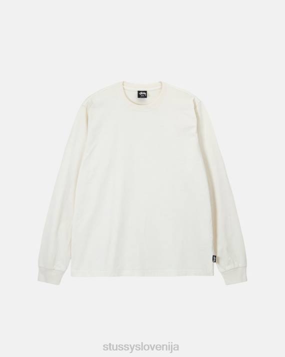 STUSSY 8XB082 naravno majice uniseks težka pigmentno barvana ekipa