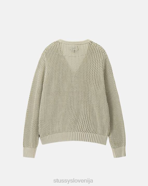 STUSSY 8XB0257 naravno pletenine uniseks jopica ohlapnega kroja